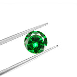 3.15ct,Natural,Mined,Green,Emerald,Round,Loose,Gemstone,Jewelry,Decorations