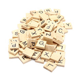 100pcs,School,Wooden,Scrabble,Tiles,Letters,Wedding,Pendants,Craft,Complete,Decor,Supplies