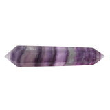 Natural,Purple,Fluorite,Crystal,Quartz,Point,Double,Terminated,Healing,Stone