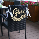 Bride,Groom,Wedding,Engagement,Party,Chair,Signs,Wooden,Hanging,Banner,Wedding,Decorations