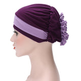 Women,Muslim,Stretch,Turban,Winter,Chemo,Scarf