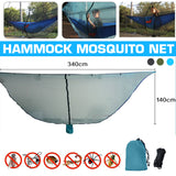 340x140cm,Super,Ultralight,Portable,Hammock,Mosquito,Outdoor,Nylon,Material