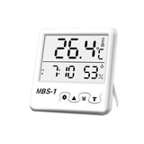 Loskii,Digital,Large,Screen,Weather,Station,Indoor,Hygrometer,Thermometer,Clock