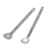 IPRee,Ta8121F,Titanium,Handle,Spoon,Camping,Picnic,Tableware