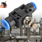 Airflow,Speed,Control,Valve,Water,Pneumatic,Fitting