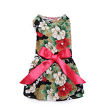 Floral,Harness,Dress,Clothes,Shirts,Sundress,Black