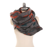 Women,200*66CM,Leopard,Artificial,Cashmere,Scarf,Winter,Shawl