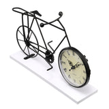 Retro,Bicycle,Clock,Roman,Numeral,Stand,Table