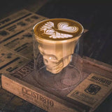 HiBREW,Coffee,Personalized,Glass,Skull,Style