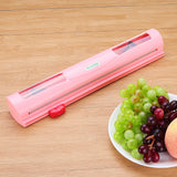 Plastic,Vegetable,Cutter,Dispenser,Cling,Kitchen,Storage,Holder