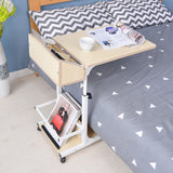 Adjustable,Lifting,Standing,Laptop,Bedroom,Removable,Storage,Small,Table,Cabinet