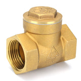 Brass,Swing,Check,Valve,Female,Threaded,Durable,Brass,Construction,Valves"