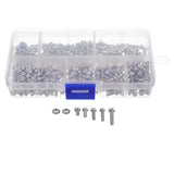 Suleve,M3ST2,300Pcs,Machine,Screw,Stainless,Steel,Assortment