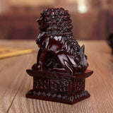 Chinese,Resin,Carving,Fengshui,Guardion,Beast,Statue,Decorations