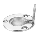 50x41mm,Stainless,Steel,Circle,Recessed,Flush,Handle,Hatch,Locker,Hatch,Handle