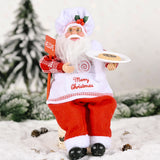 Christmas,Sitting,Santa,Pattern,Claus,Christmas,Accessories,Santa,Ornament,Desktop,Decoration