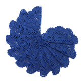 Floral,Pattern,Cotton,Crocheted,Doilies,Doily