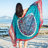 Women,Summer,Sunshade,Beach,Scarf,Shawl,Swimsuit,Cover,Vacation