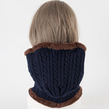 Unisex,Windproof,Knitted,Beanies,Scarf,Winter,Outdoor,Camping,Cycling,Scarves