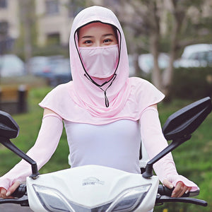 Women,Sunscreen,Scarf,Cover,Protection,Outdoor,Cycling,Travel,Sunshade