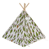 Foldable,Linen,House,Washable,Puppy,Indoor,Teepee