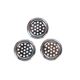 Round,Overflow,Spare,Cover,Chrome,Bathroom,Ceramic,Basin,Overflow