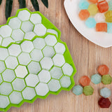 Silicone,Stacable,Honeycomb,Shape,Cream,Party,Drink,Kitchen,Drink,Tools