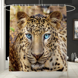 Honana,Bathroom,Waterproof,Shower,Curtain,Animal,Leopard,PatternToilet,Cover,Pedestal,Bathroom,Decor