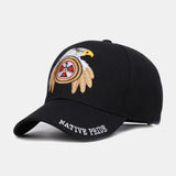 Unisex,Outdoor,Baseball,Eagle,Embroidery,Cotton,Breathable,Visor