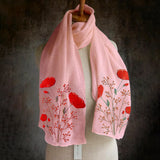 Women,Lightweight,Brief,Floral,Pattern,Elegant,Scarf,Shawl