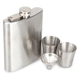 KCASA,Stainless,Steel,Flask,Funnel,Pocket,Flagon,Whiskey,Brandy,Vodka