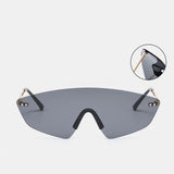 Unisex,Irregular,Shape,Protection,Fashion,Trend,Color,Gradient,Sunglasses