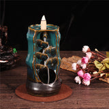 Backflow,Waterfall,Ceramic,Incense,Burner,Censer,Relax,Creative,Decoration