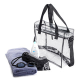 KCASA,Clear,Travel,Storage,Waterproof,Zipper,Adjustable,Shoulder