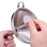 KCASA,Inches,Stainless,Steel,Funnel,Mouth,Liquid,Filling,Funnel,Strainer