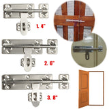 Stainless,steel,Latch,Slide,Barrel,Clasp