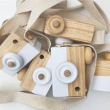 Wearable,Children's,Wooden,Camera,Ornaments,Portable,Educational,Photography,Props