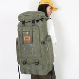 IPRee,Canvas,Tactical,Backpack,Waterproof,Travel,Unisex,Hiking,Climbing,Rucksack