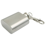 Pocket,Stainless,Steel,Bottle,Whiskey,Liquor,Flask,Screw,Keychain,Flagon