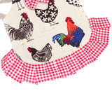 Chicken,Figure,Saddle,Apron,Feather,Cotton,Jacket,Protection,Aprons