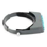 Headband,Wearing,Magnifier,Watch,Repair,Reading,Optivisor,Welding,Visor