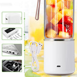 AUGIENB,500ML,Electric,Glass,Juicer,Fruit,Extractor,Machines,Personal,Portable,Blender,Maker,Shakes,Blender,Mixer,Juicer,Blade,Rechargeable,Stirring,Camping,Travel