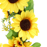 Artificial,Sunflower,Wreath,Flower,Wreath,Wedding,Party,Decorations