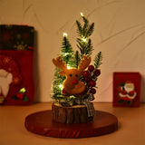 Wooden,Christmas,Table,Decoration,Decoration