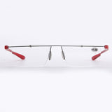 Women,Frameless,Reading,Glasses,Sleek,Minimalist,Resin,Presbyopic,Glasses