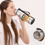 Portable,Water,Bottle,Stainless,Steel,Thermos,Vacuum,Camping,Travel,Portable,Insulated