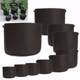 Black,Thickening,Fabric,Plant,Pouch,Container