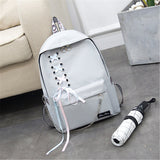 Canvas,Backpack,Student,School,Rucksack,Shoulder,Outdoor,Travel