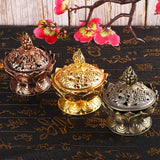 Alloy,Bronze,Incense,Burner,Incensory,Craft,Office,Decoration