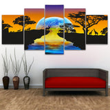 Modern,Canvas,Print,Paintings,Unframed,Pictures,Decor